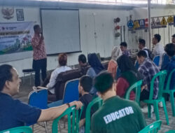 Bertema Mitigasi Bencana, Mahasiswa Stikosa AWS Melakukan KKL di SLB Harapan Bunda Surabaya