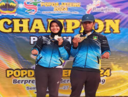 Adila Hermulia Putri dan Dimas Maulana Dzaki Kusuma Raih Podium Tertinggi Mix Team Divisi Compound POPDA Propinsi Jawa Tengah 2024