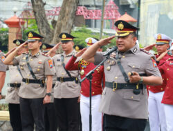 Jelang HUT Bhayangkara ke-78, Polres Tanjung Perak Ziarah ke-TMP WR Supratman