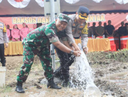 Hari Bhayangkara Ke-78: Dandim dan Kapolres Trenggalek Wujudkan Akses Air Bersih di Kedungrejo