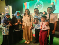 Siswa SMPN 2 Kedungpring Lamongan Ikuti Launching dan Talkshow Buku MGB di Jakarta