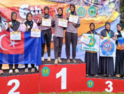 Adila, Meisya dan Batrisya Raih Medali Emas Divisi Compound Umum Putri Kejuaraan Panahan BOAC Piala Presiden RI