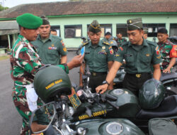 Kodim 0806/Trenggalek Gelar Pengecekan Kendaraan: Wujudkan Disiplin dan Keselamatan Berkendara