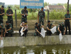 Kunjungan Pasis Dikreg Seskoad 2024 di Kodim Ngawi: Mendorong Budidaya Ikan Nila untuk Perekonomian Lokal