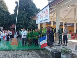 Anggota TNI-Polri di ngrambe Ngawi Amankan Pawai Ta’aruf Menyambut 1 Muharam