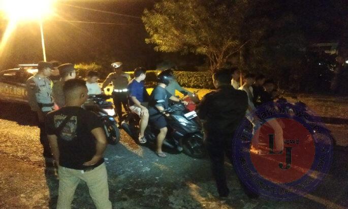 Polres Bintan Amankan Balap Liar 4 Sepeda Motor dan 3 Pelajar