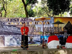 Ratusan Perwakilan Komunitas di Kartasura Bangun Komitmen Ikrar Peduli Cagar Budaya di Petilasan Watu Kembar