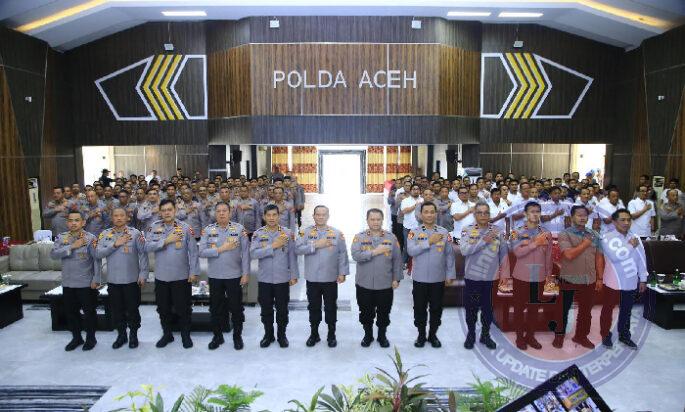 Jelang Pilkada, Kaops NCS Polri Beri Arahan di Polda Aceh: Junjung Tinggi Persatuan dan Kesatuan Bangsa