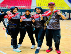 BAI : Lusyana, Adila, Meisya Raih Medali Emas Kejuaraan Panahan UGM Open Archery Series 2 Indoor Championship Yogyakarta