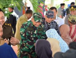 Dandim 0801/Pacitan Bersama Unsur Forkopimda Hadiri Penyaluran Bantuan Langsung Tunai (BLT)