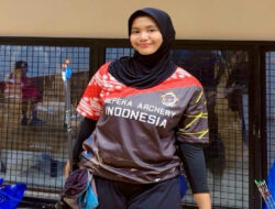 Adila Hermulia Putri Sabet 1 Emas 3 Perak Kejuaraan Panahan UGM Indoor Championship Series 2 Yogyakarta