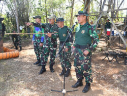 Lattek Berganda Dikmaba TNI AL Angkatan 44/1 Tingkatkan Naluri Tempur Siswa