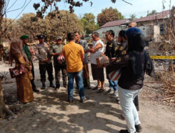 Keluarga Besar Organisasi Gagak Hitam Kabupaten Lingga kontrol Sosial Musibah Bencana Kebakaran