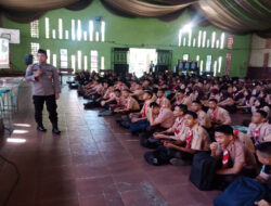 Masa Pengenalan Lingkungan Sekolah (MPLS), Polres Pasuruan Berikan Penyuluhan Kenakalan Remaja