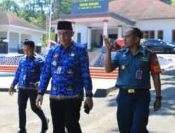 Danlanal Batuporon Terima Kunjungan Kerja Pj Bupati Bangkalan