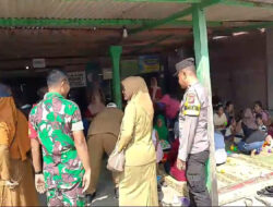 Babinsa Koramil 0805/12 Mantingan dan Babinkamtibnas Aktif Dampingi Kegiatan Posyandu di Wilayah