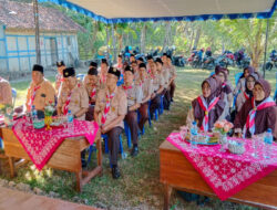 Plh Danramil 0801/12 Pringkuku Hadiri Orientasi Majelis Pembimbing Gudep Gerakan Pramuka Kwarran Pringkuku