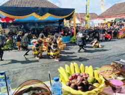 Polresta Banyuwangi Gelar Pengamanan Kebo-Keboan Alasmalang