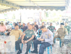 Ciptakan Rasa Aman, Batituud Koramil 0801/07 Hadiri Pemilihan Kepala Dusun