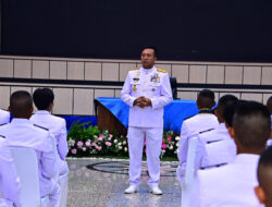 Dankodiklatal Hadiri Pembekalan Kasal kepada 108 Perwira Prajurit Karier Angkatan 31 Tahun 2024