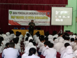 Danramil 01/Laweyan Berikan Materi Bela Negara Pada MPLS Siswa Baru SMPN 12 Surakarta