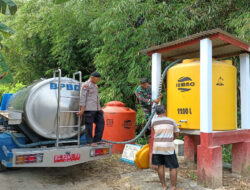 Sinergi TNI-Polri-BPBD: Pasokan Air Bersih untuk Ngulan Wetan di Tengah Kekeringan