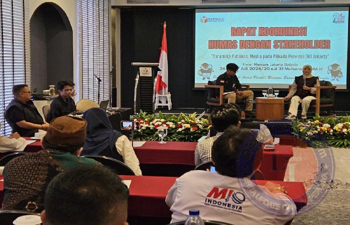 Bawaslu DKI Jakarta, Adakan Rapat Kordinasi Humas Bersama Stakeholder