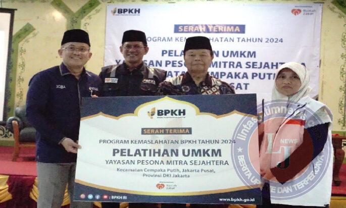 BPKH dan Mitra Kemaslahatan Rumah Zakat Adakan Pelatihan UMKM di Kecamatan Cempaka Putih, Jakarta Pusat