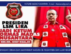 Presiden LSM LIRA, HM.Jusuf Rizal Secara Aklamasi Pimpin Ormas Madas Nusantara, 2024-2029