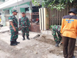 Dandim 0735/Surakarta Tinjau Progres Sasaran Fisik TMMD Sengkuyung III di Kelurahan Joyotakan