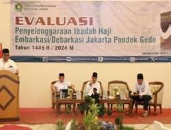Evaluasi Penyelenggaraan Ibadah Haji Embarkasi Jakarta Pondok Gede Tahun 1445 H/2024 Masehi