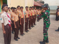 Terima Kasih Pak TNI Anak Anak Kami Dilatih Baris Berbaris