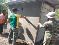 Satgas TMMD 121 Kodim Ngawi Rampungkan Pembuatan MCK Jambanisasi