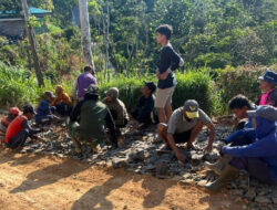 Kepala Dusun Manggis : Program TMMD ini Sudah Lama Kami Tunggu Tunggu