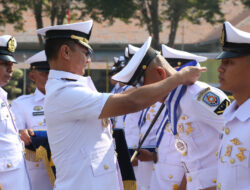 Sebanyak 60 Siswa Dikmaba Angkatan 43/2 Kejuruan Pelaut Resmi Bertugas di Satuan TNI AL