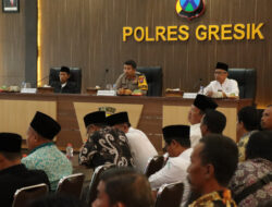 Polres Gresik Menggelar Cooling system menjelang pilkada kabupaten Gresik 2024