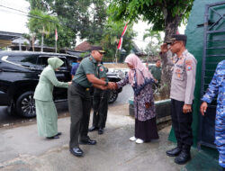 Kunjungan Kerja Ke Koramil 0801/01 Pacitan, Ini Pesan Dandim 0801/Pacitan