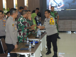 Polres Gresik Gelar Rakor Eksternal Ops Mantap Praja Semeru 2024