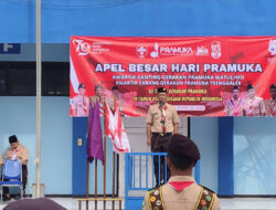 Semangat Patriotisme Berkobar di Peringatan HUT Pramuka ke-63 di Watulimo, Trenggalek