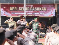 Kolaborasi TNI-Polri dan Pemda Trenggalek: Gelar Operasi Mantap Praja Semeru 2024