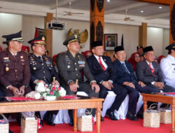 Dandim 0801/Pacitan Bersama Forkopimda Ikuti Upacara Detik Detik Proklamasi Kemerdekaan RI Ke 79