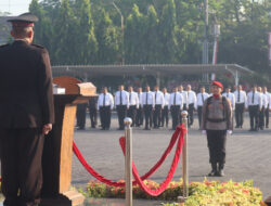 Polsek Jajaran Polres Pasuruan Serentak melaksanakan Upacara HUT Kemerdekaan RI Ke-79