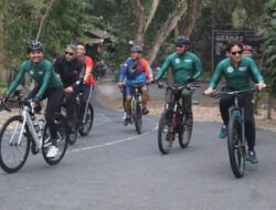 Gowes Mujahadah Nisfusannah: Sinergi TNI-Polri dan Pemkab Trenggalek untuk Keberkahan Bersama