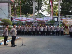 Polresta Banyuwangi Kerahkan Ratusan Personel Pelantikan DPRD Terpilih Berlangsung Kondusif