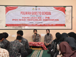 Polwan Gresik Edukasi Generasi Muda, Komitmen Tekan Bullying dan Kenakalan Remaja