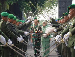 Dandim Ngawi Hadiri Rangkaian Lepas Sambut Pangdam V Brawijaya