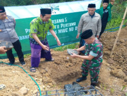 Peletakan Batu Pertama Gedung MWC NU Dongko: Sinergi Bersama untuk Membangun Umat