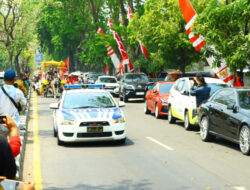 Polres Gresik gelar pengamanan selama pendaftaran bakal calon Bupati dan bakal calon Wakil Bupati di Pilkada Gresik 2024