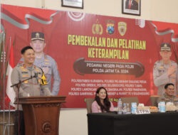 Kapolres Lamongan Beri Motivasi Anggota Polri Tetap Produktif Pada Masa Purna Tugas