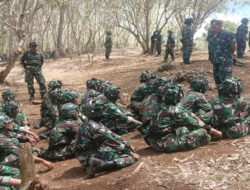 Berikan Support System, Petinggi Kodiklatal Tinjau Lattek Berganda Siswa Diktukpa TNI AL Angkatan 54